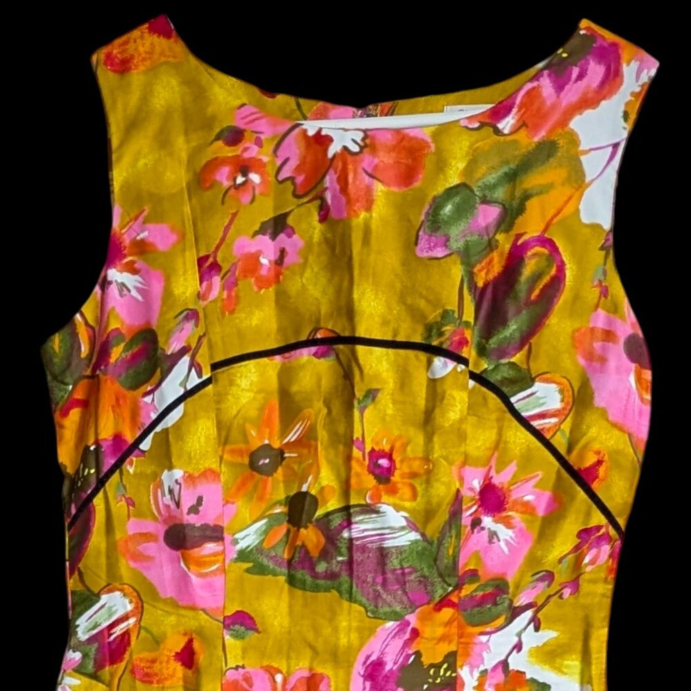 1960's Kamani -o- Hawaii Funky Color Dress